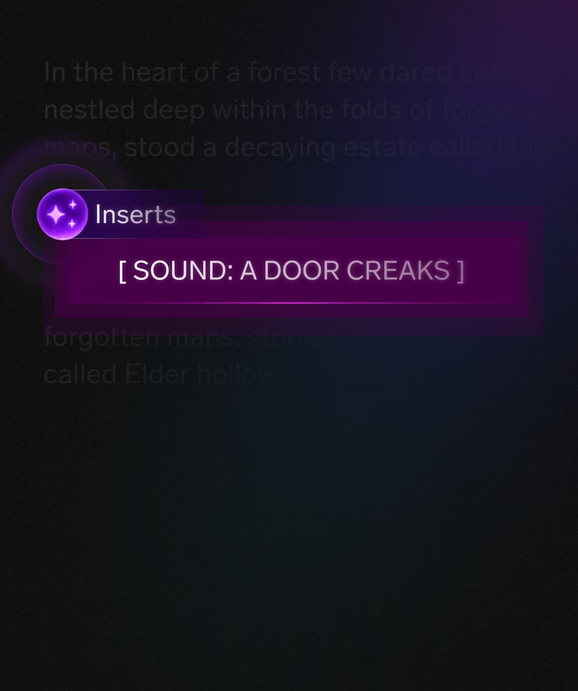 SFX and music